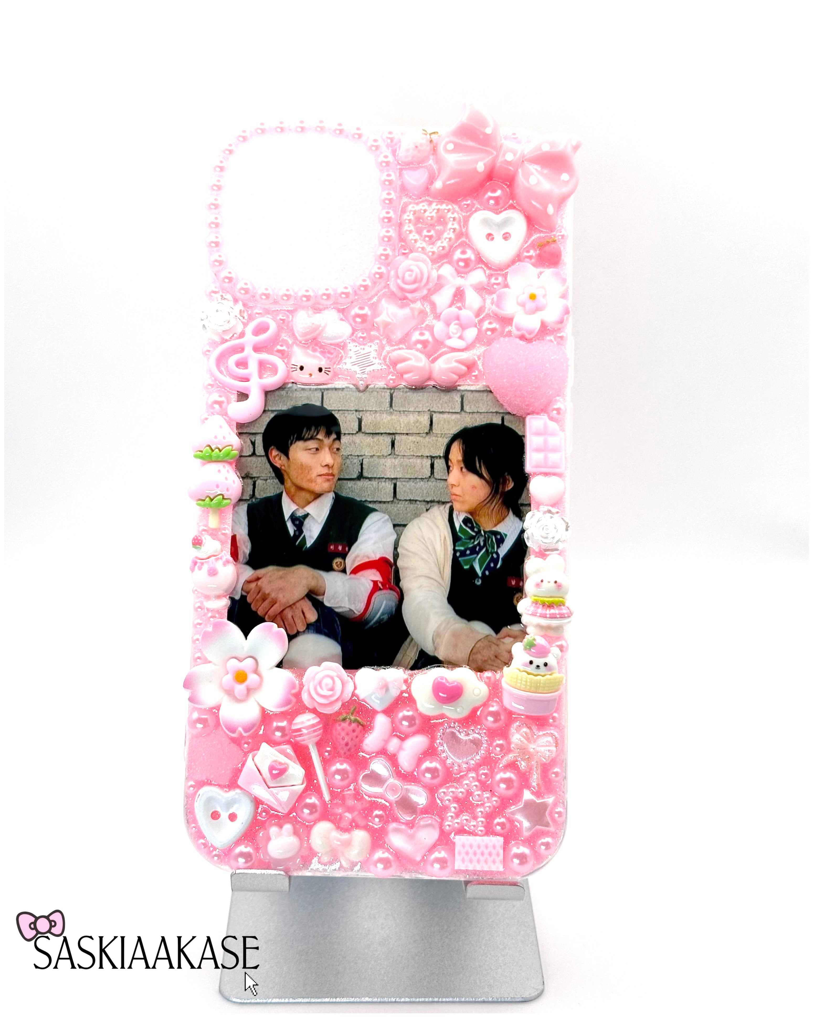 Unique iPhone 13/14 case - Cheong-san and Nam On-jo (All of Us Are Dead)🍡