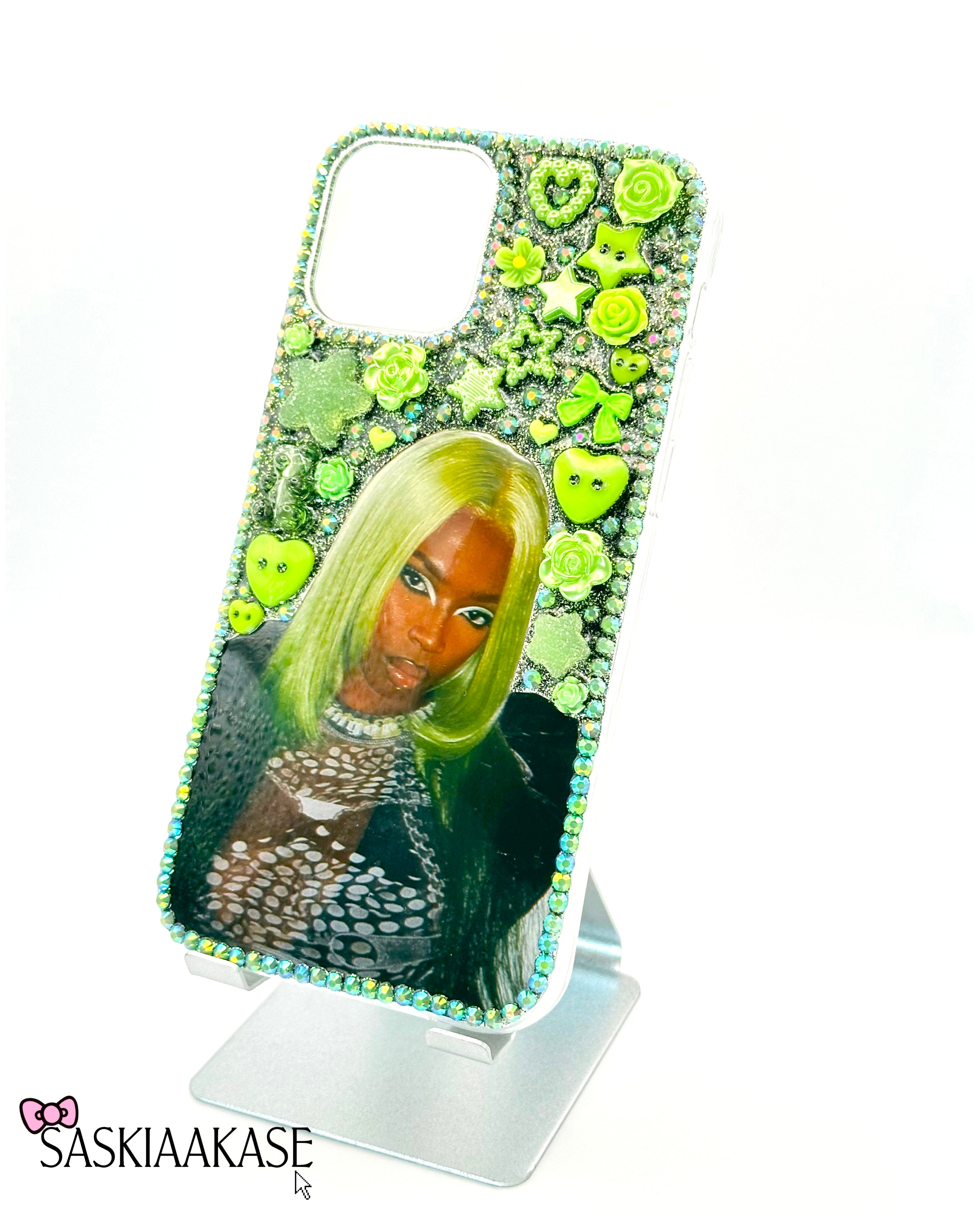 Coque iPhone 12/12 Pro unique - Theodora (Boss Lady💚)