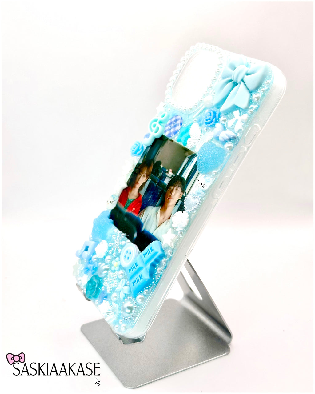 Unique iPhone 13/14 Case - Jae-mi and Hae-jo (Mr. Plankton)🩵