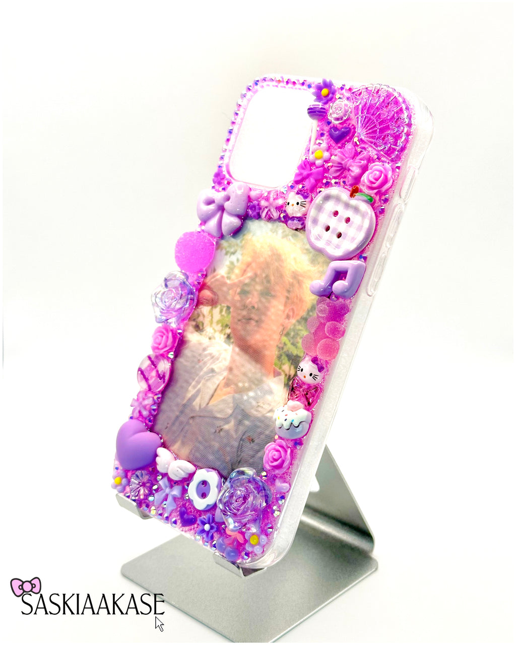 Unique iPhone 12/12 Pro case with photocard slot - K-pop💜
