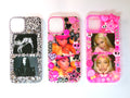 Coque personnalisée avec 2 photos rectangulaires - fait main💗
