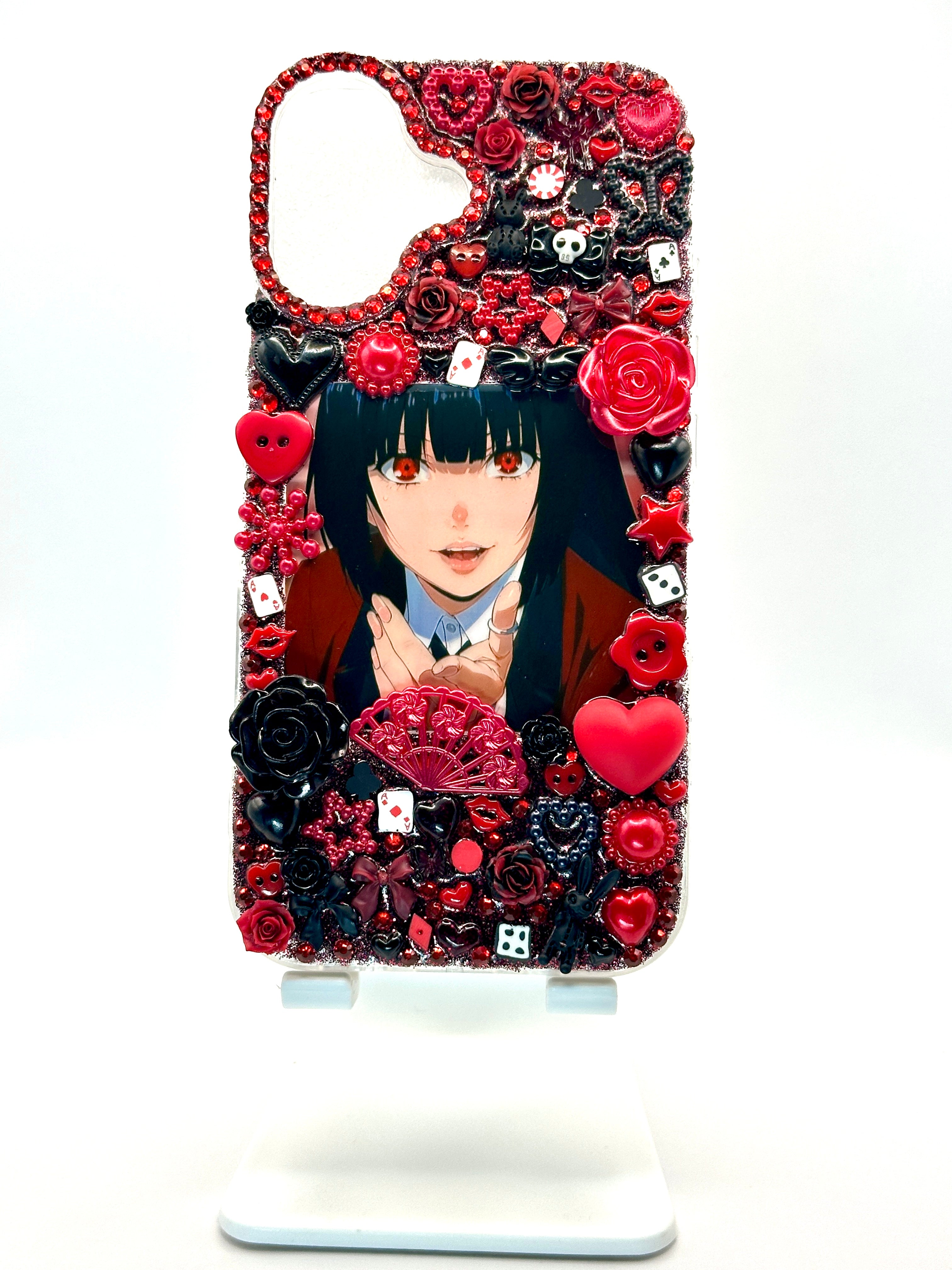 Coque iPhone 16 unique - Yumeko♥️♣️