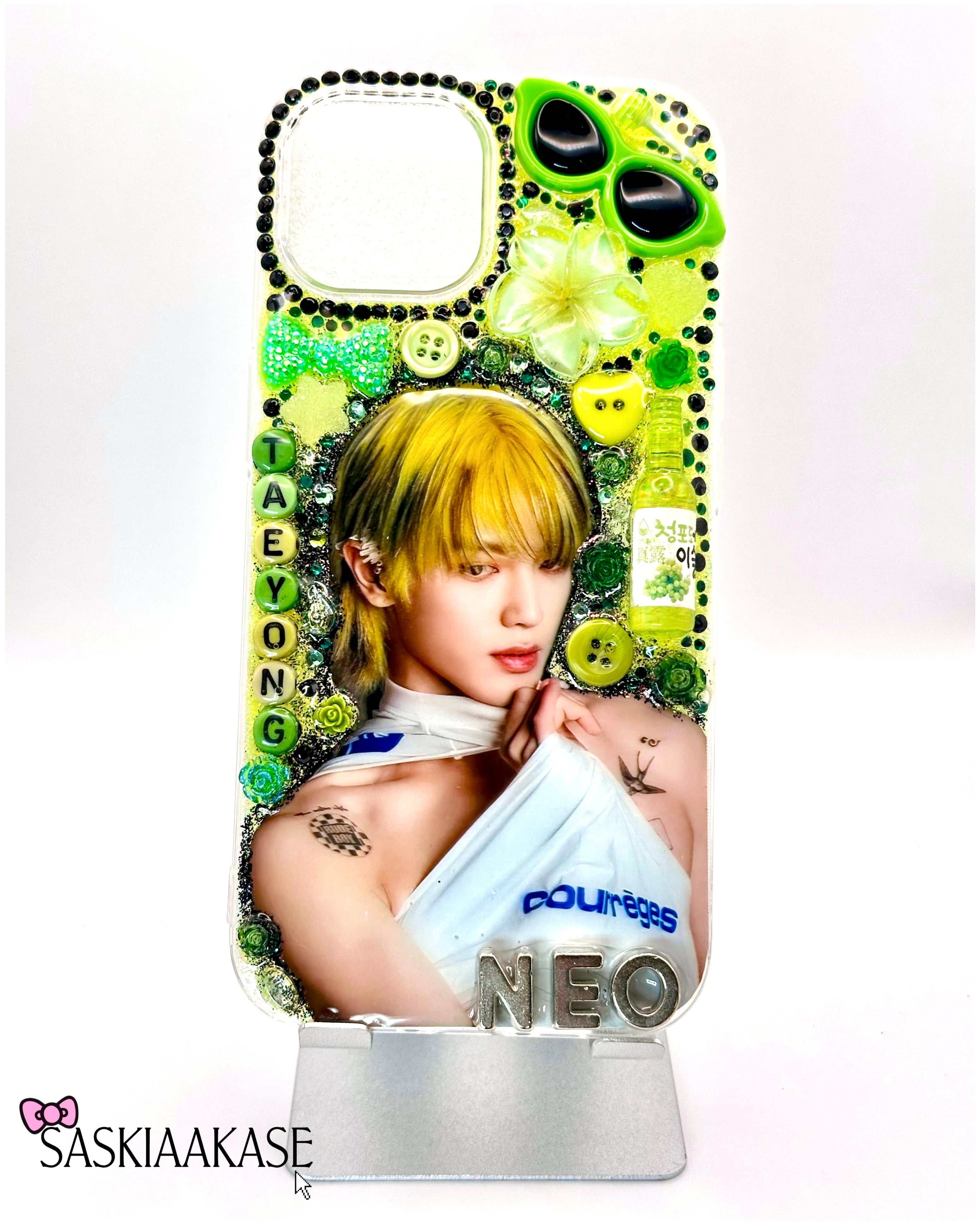 Unique iPhone 15 case - Taeyong💚