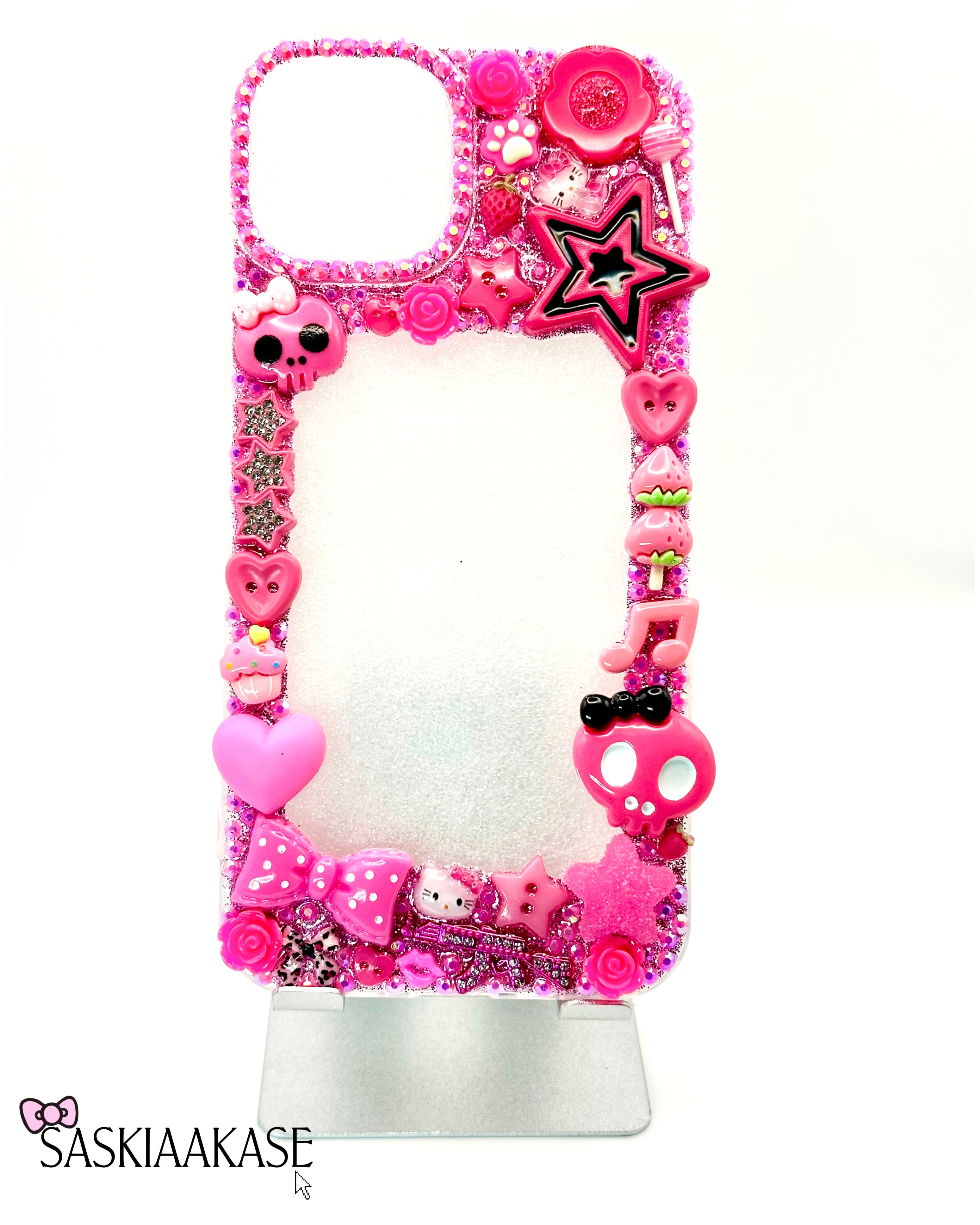 Coque iPhone 13/14 unique avec espace photocard - K-pop💖