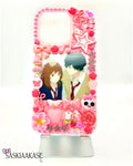 Unique iPhone 15 Pro Case - Futaba & Kou (Blue Spring Ride)🎀